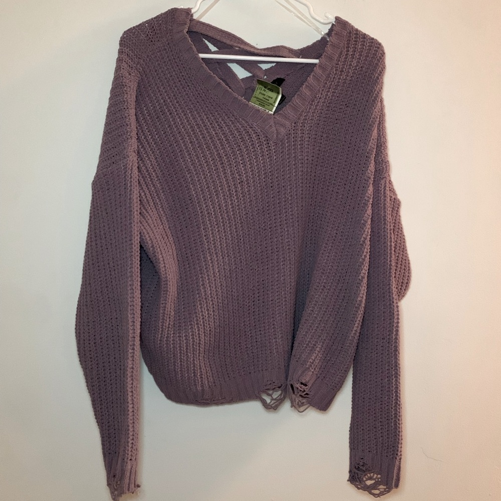 Mauve sweater